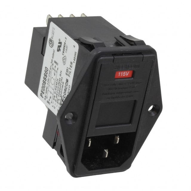 PE00SSS60 TE Connectivity Corcom Filters  Stromeingangsmodule (PEM)